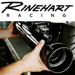 RINEHART(ラインハート)FLSB スリップオンマフラー ブラック/クローム