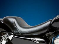 Le Pera スポーツスター、ベアボーンズ・ソロシート ブラウン