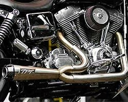 ダイナ 用クロームワークス マフラー FXD,FXDL,FXDC,FXDB用｜ハーレー