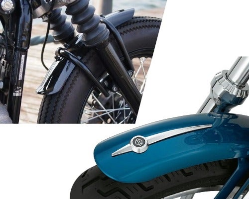 ハーレー、ダイナ フェンダー廻りパーツ、アクスルカバー