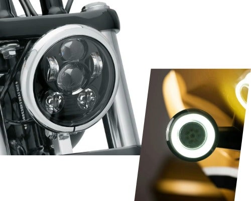 ハーレー、ダイナ ライト＆ウインカー