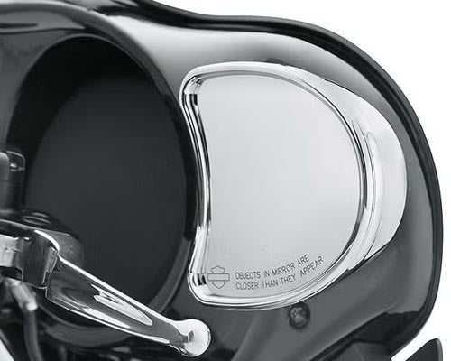 ハーレー、ツーリングモデルフェアリングミラー