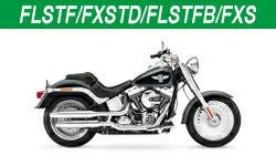 FLSTF,FLSTFBファットボーイ,FXSTDデュース,FXSブラックライン用