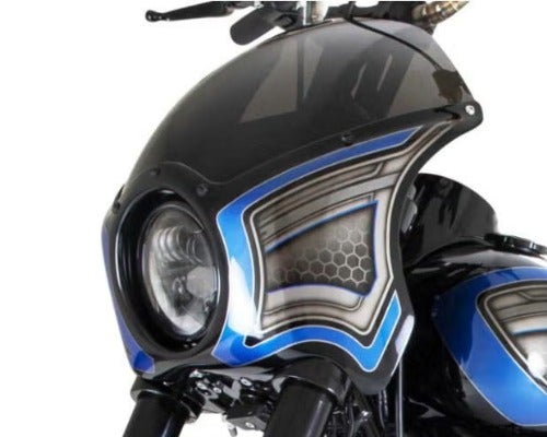 ハーレー、ダイナ アレンネス・ウインドシールド