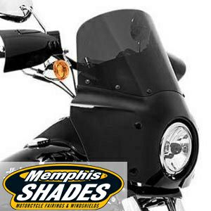 メンフィスシェード バットウイング フェアリング （ブラック