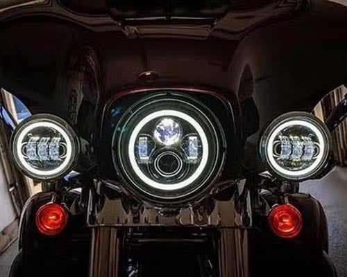 ハーレー、ソフテイルTC  補助ライト