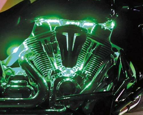 ハーレー、ツーリングモデル  車体ライト