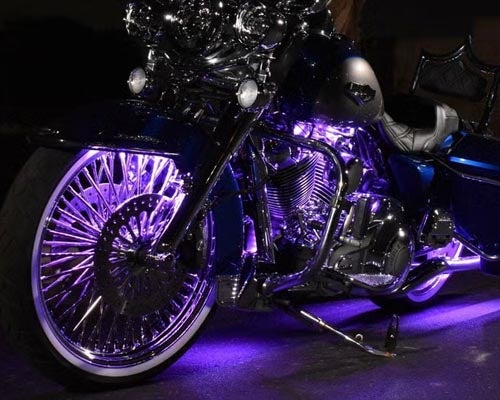 ハーレー、ソフテイルTC  車体ライト