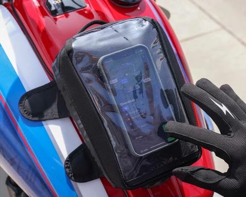 ハーレー、ツーリングモデル タンクポーチ