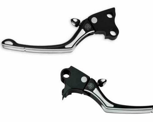 交換用クラッチレバー 用のハーレーツーリング用ブラックブレーキ