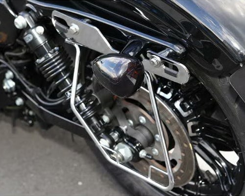 キジマ (Kijima)サドルバッグガード、レール用パーツ