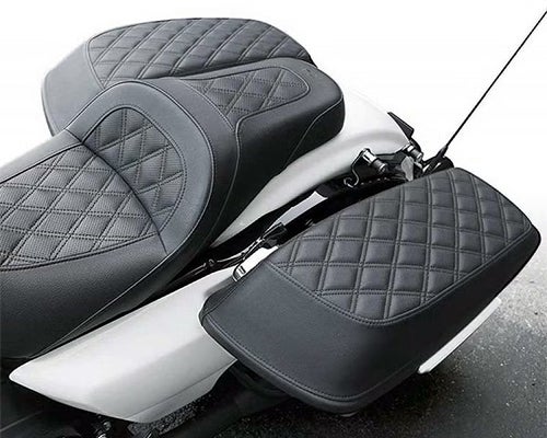 ハーレー・パーツ サドルマンフェンダーカバー、サドルバッグカバー