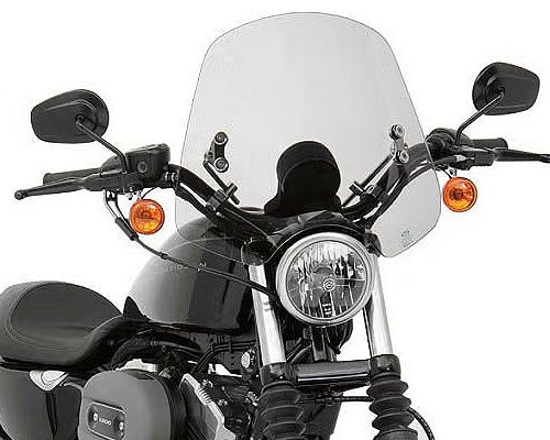 ハーレー、ソフテイルTC  メンフィスシェード ハンドルマウント・ウインドシールド