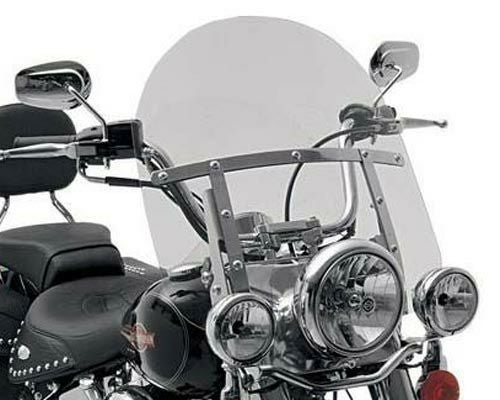 メンフィス FAT ウインドシールド クリア 21インチ |ハーレーパーツ
