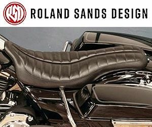 ハーレー、ツーリング RSD（ローランド・サンズ・デザイン） シート