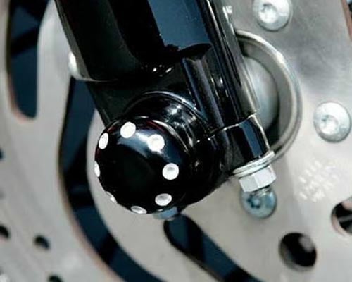 ハーレー・パーツ COVINGTONS フォークブーツ、アクスルキャップ