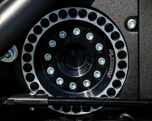 スポーツスター  スプロケカバー、プーリーカバー