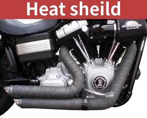 ハーレー、ダイナ 汎用ヒートシールド