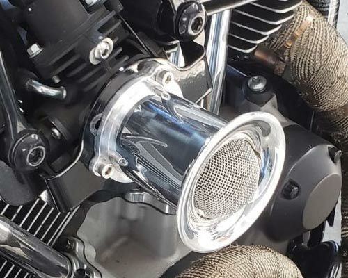 スポーツスターXL1200、XL883 ブリーザーオイルキャッチタンクキット