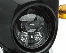 ウイングイーグルロゴ テールライトバイザー ゴールド・ツートン (上