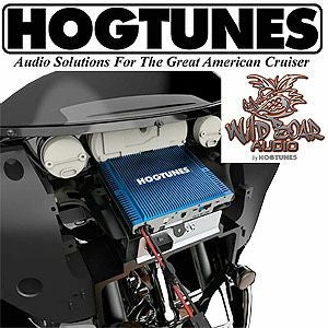 ハーレー　フェアリングスピーカー　ツーリング　HOGTUNES アンプキット Hogtunes ロアーフェアリング・スピーカーBOX&ウーハー&アンプ セット