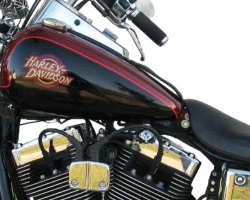 ハーレー、ダイナ メーター＆タンクアクセサリー タンクリフトアップ