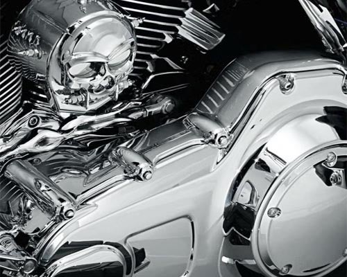 ハーレー・パーツ クリアキン (Kuryakyn)クリアキン・エンジンクロームパーツ、Touring用