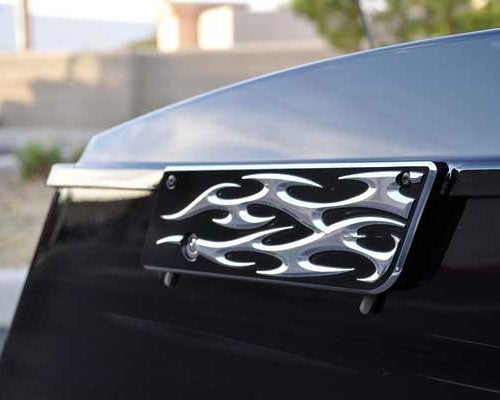 ハーレー・パーツ Precision Billet サドルバッグ・ラッチカバー