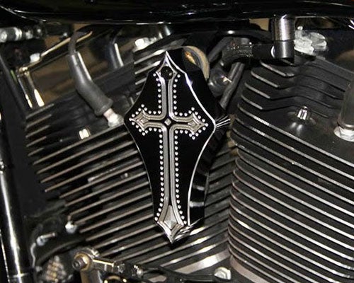 ハーレー・パーツ Precision Billet ホーンカバー