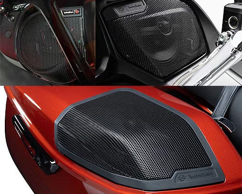 ハーレー、新商品 オーディオ、スピーカー＆ホーン