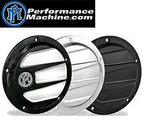 ハーレー、ダイナ  ダービーカバー、タイマーカバー Performance Machine