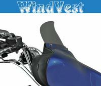 ハーレー、ツーリング2013以前用 ウインドシールド Wind Vest ウインド