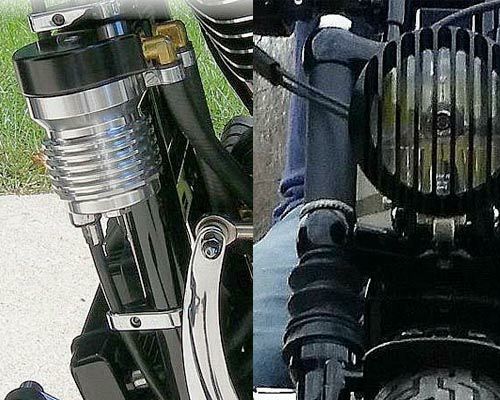 スポーツスターXL1200、XL883 フロントスプロケットカバー DKcustom
