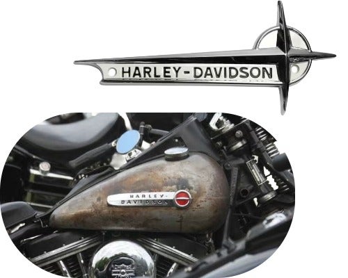 ハーレー、ダイナ メーター＆タンクアクセサリー エンブレム