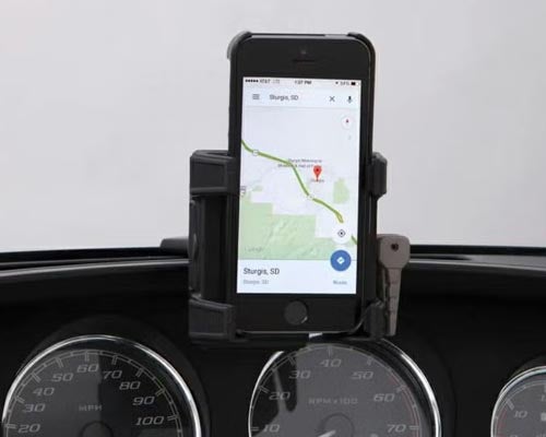 ハーレー、ツーリングモデル CIRO製 デバイスホルダー、ドリンクホルダー