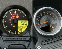 スポーツスター メーター＆メーター移設キット｜ハーレーカスタム