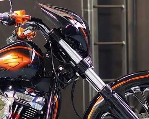 ハーレー、ソフテイルTC トリプル・ツリー