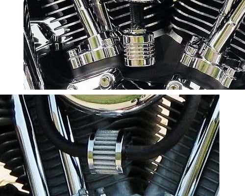 ハーレー、ダイナ エアクリーナー ブリーザーキット