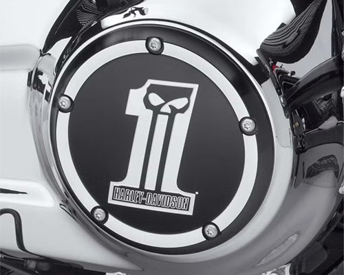 ハーレー純正パーツ ソフテイル用ダービーカバー、タイマーカバー