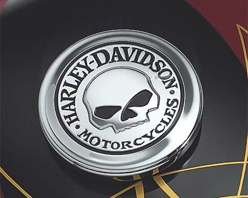 ウィリーG.・スカル・コレクション フュエルキャップ・メダリオン