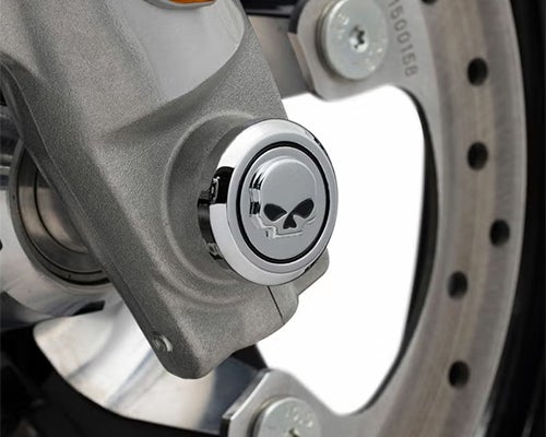 ハーレー純正パーツ ツアラー用アクスルカバー