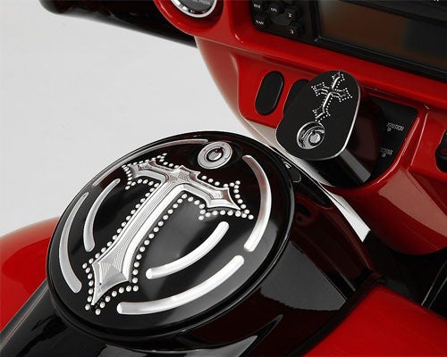 ハーレー・パーツ Precision Billet フューエルドア