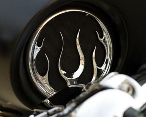 ハーレー・パーツ クリアキン (Kuryakyn)スピーカーグリル '96～'13