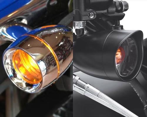 ハーレー、ツーリングモデル  レンズカバー・ベゼル