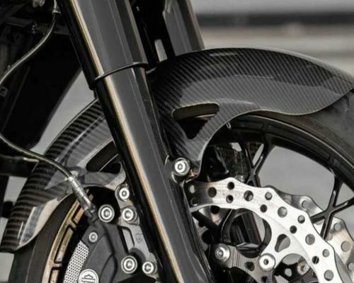 ハーレー、ツーリングモデル、アクスルカバー フロントフェンダー・パーツ