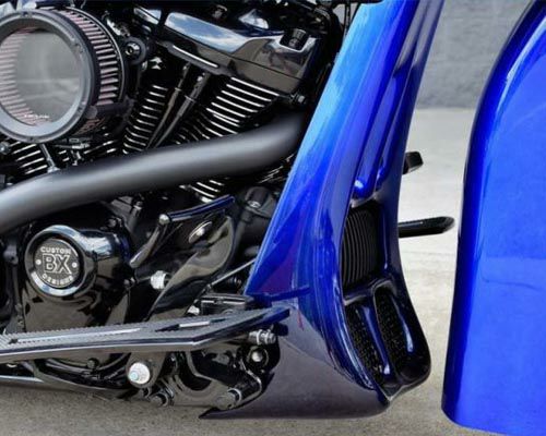 ハーレー、ツーリング用 フェンダー廻りパーツ、アクスルカバー