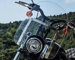 ソフテイル用 ウインドシールド