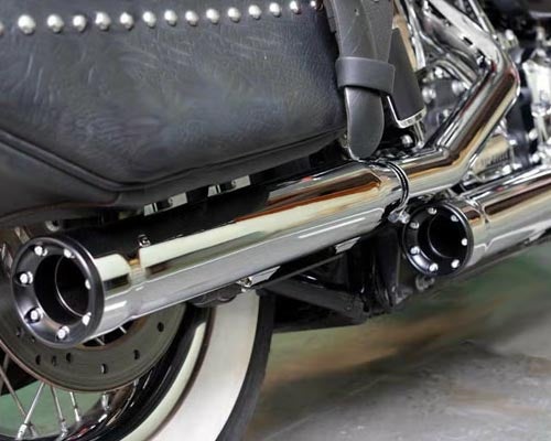ハーレー、ソフテイルTC マフラー コブラ(COBRA)マフラー