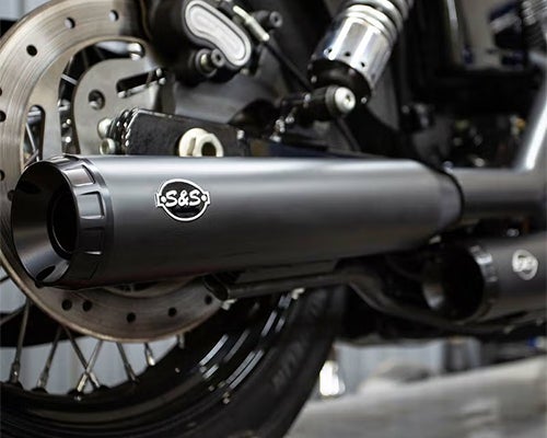 ハーレー・パーツ S&Sマフラー ダイナ用