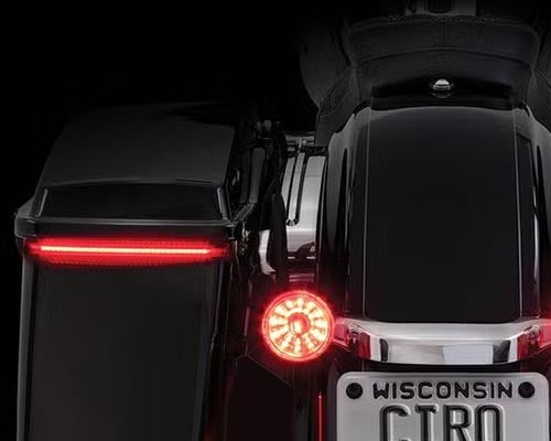 ハーレー、2014年以降ツーリングモデル用サドルバッグ・ライト＆アクセサリー